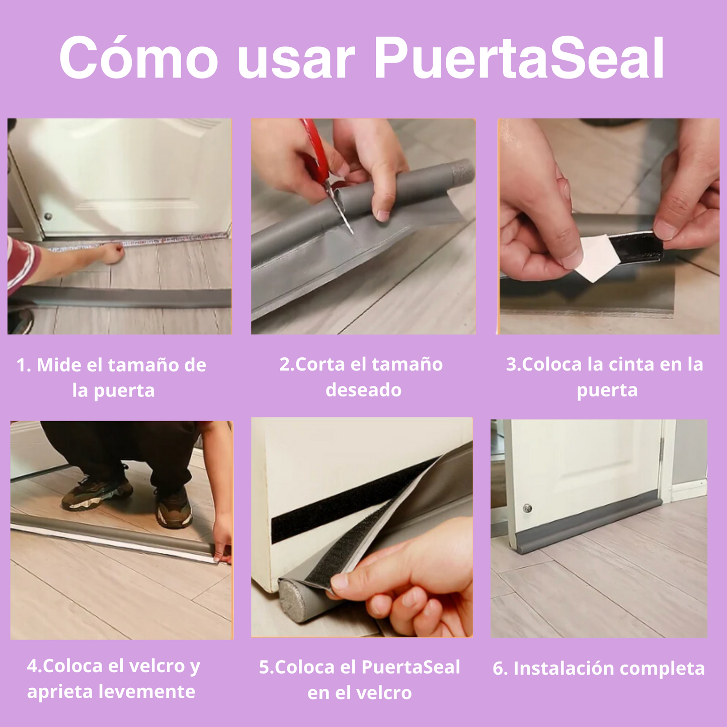 "PuertaSeal" Junta inferior puerta