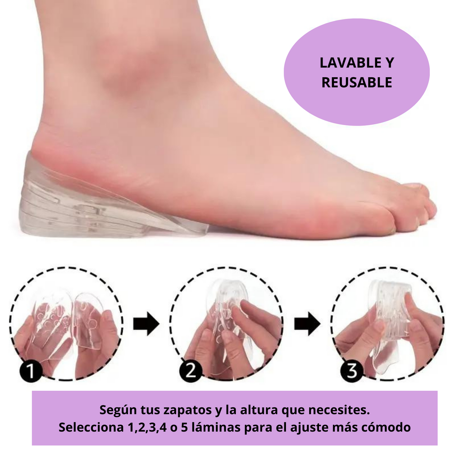 Plantillas Eco-Foot Pack 2x1