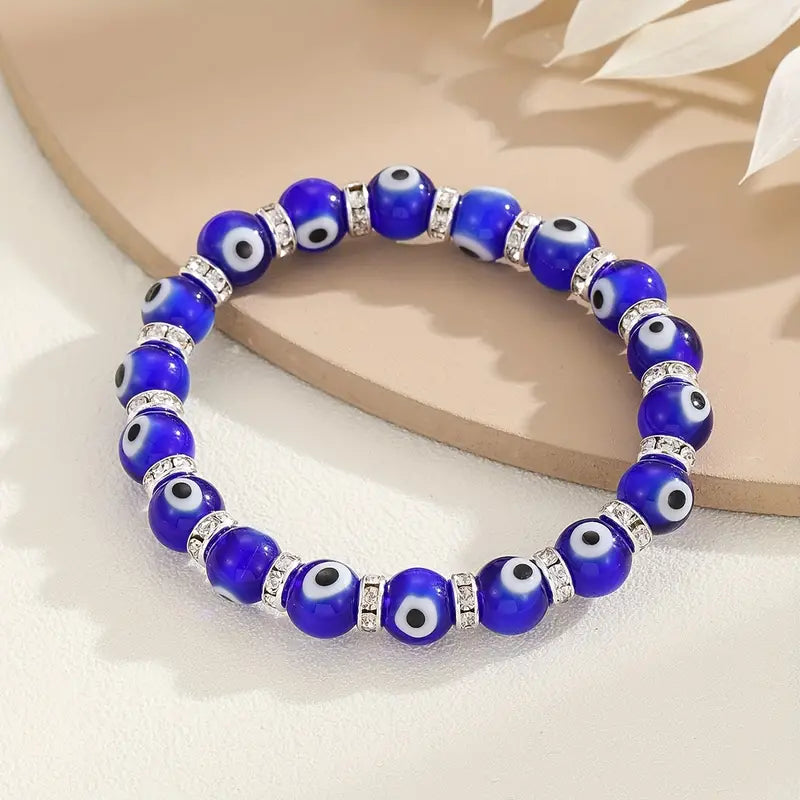 Pulsera mil ojos turcos anti-malos de ojo