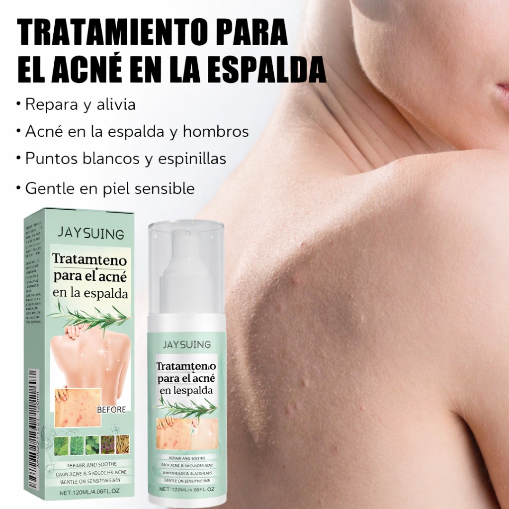 Spray de granos para el cuerpo