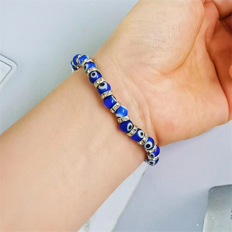 Pulsera mil ojos turcos anti-malos de ojo