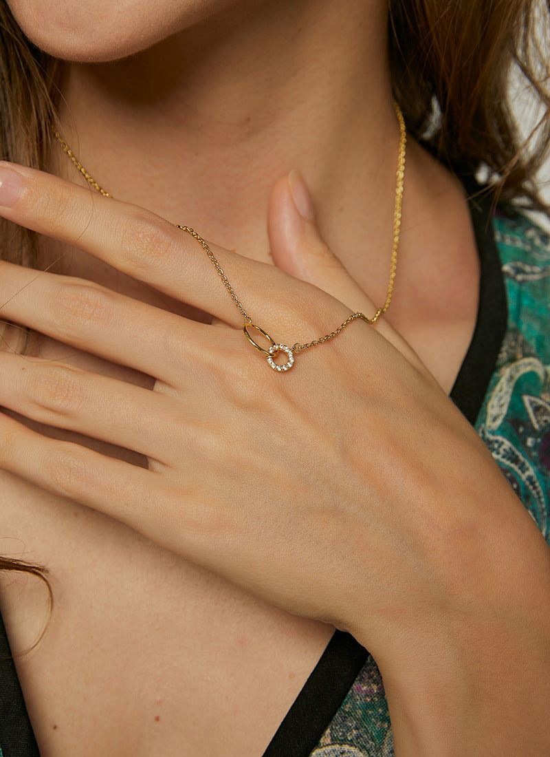 Collar anillos madre e hija
