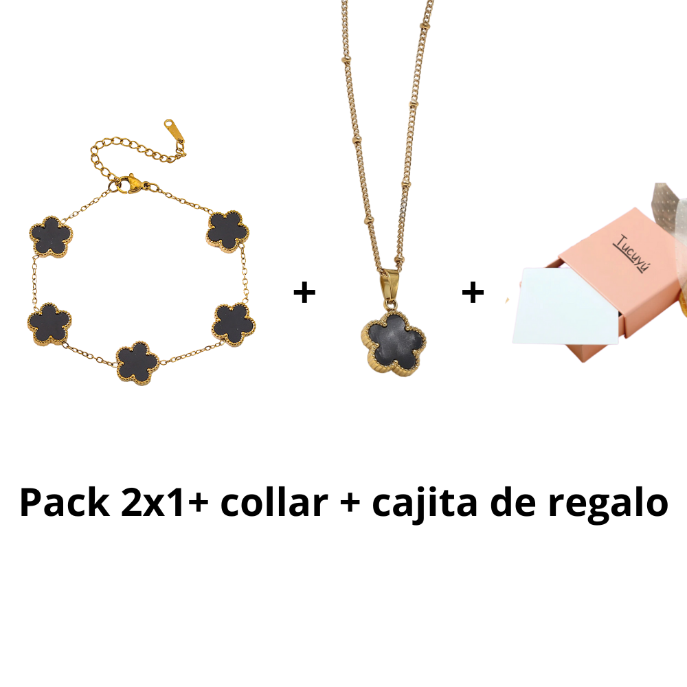 Pack María - 2 pulseras + collar