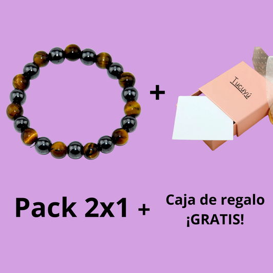 Pulsera triple defensa - Pack 2x1