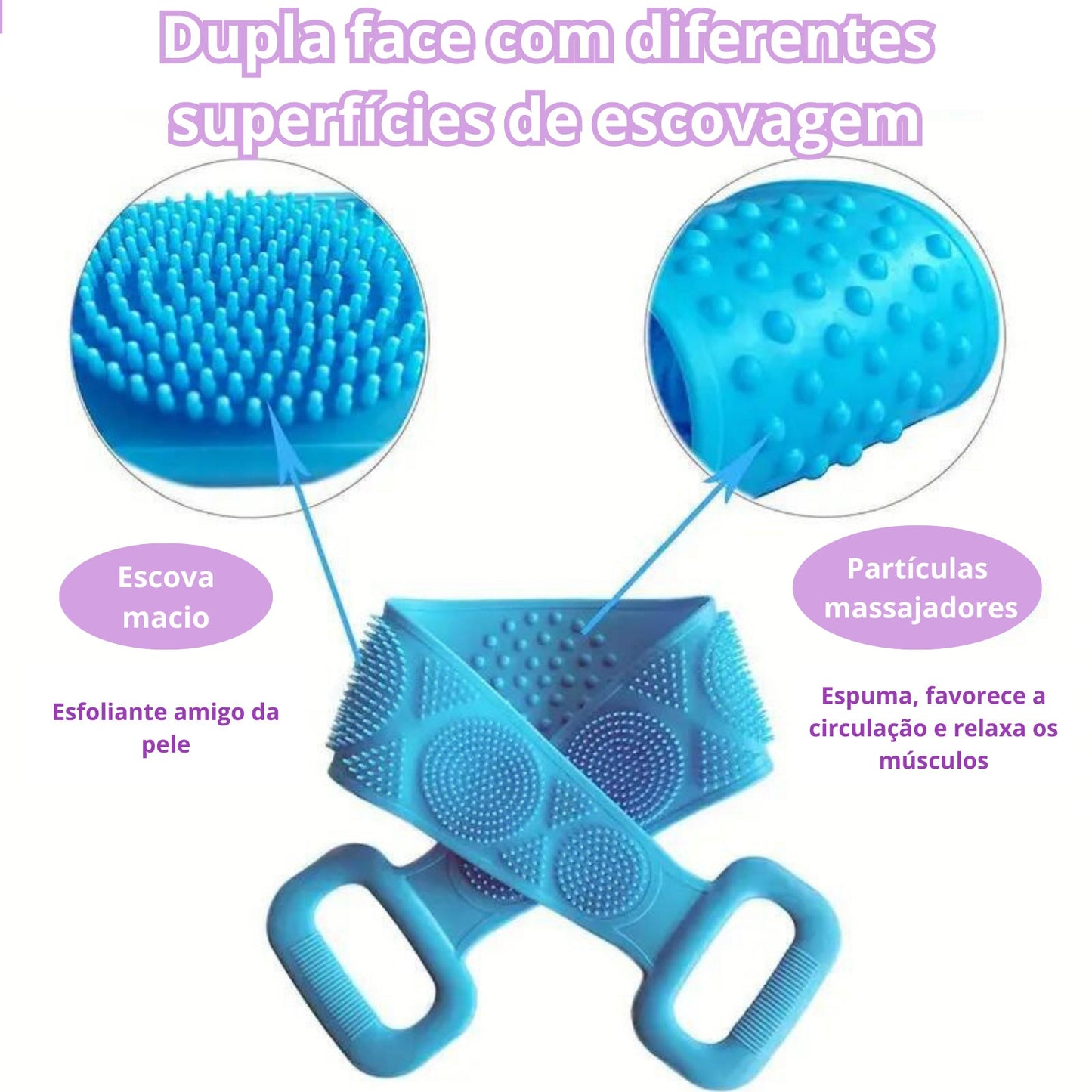DuchaScrub - Frotador doble Pack 2x1