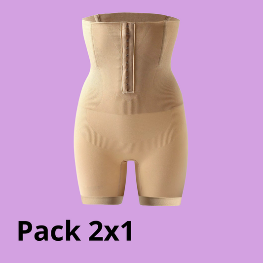 Cinta de modelação com cintura ajustável  - Pack 2x1