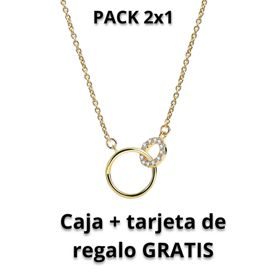 Collar anillos madre e hija