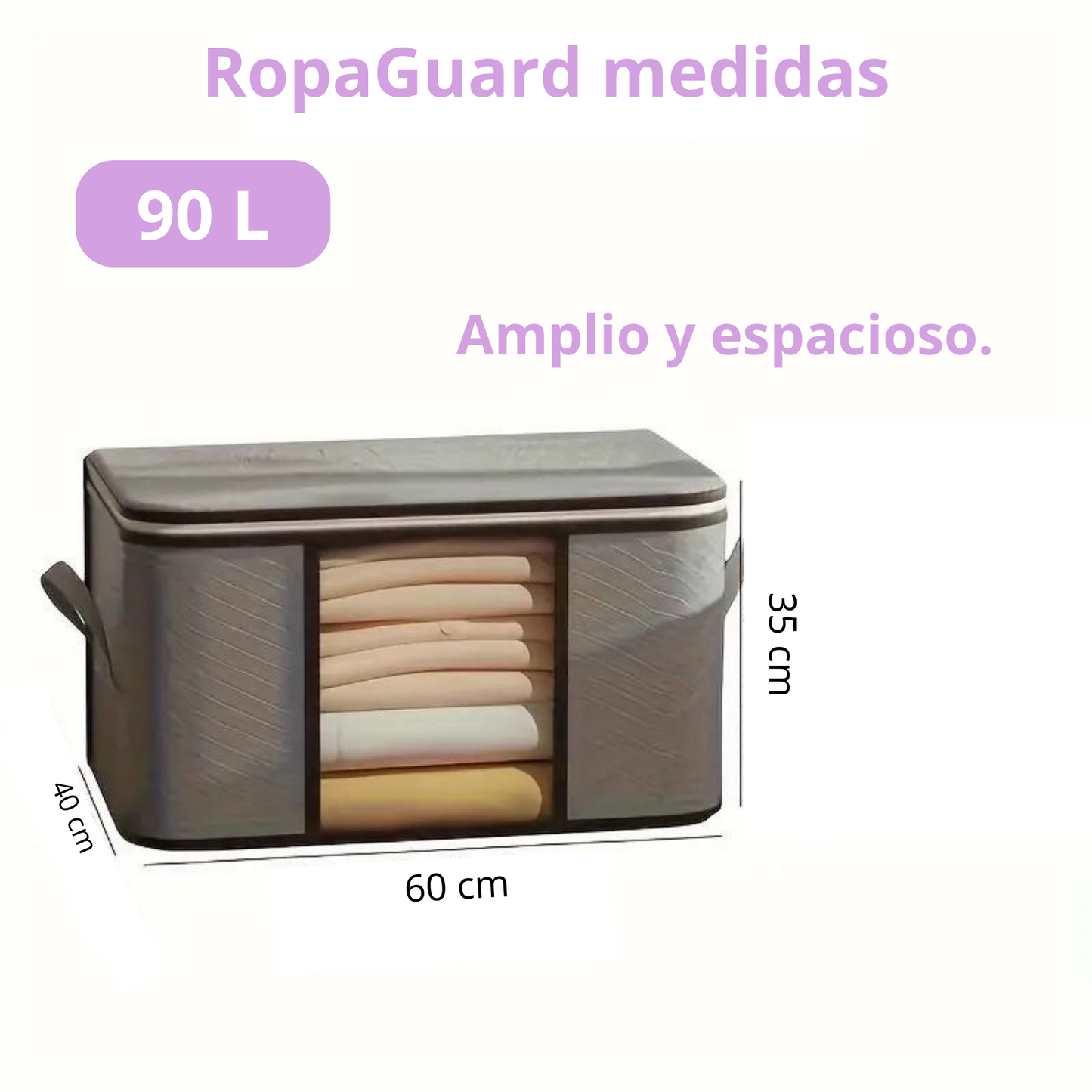 Bolsa de almacenamiento RopaGuard